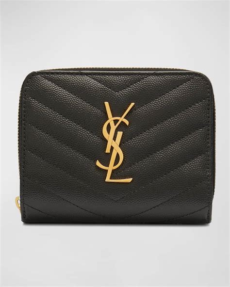 wallet ysl price|yves saint laurent wallet sale.